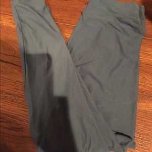 OS LulaRoe leggings - deep teal